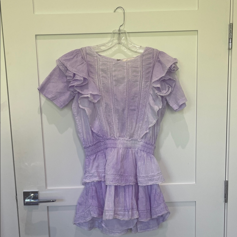 LoveShackFancy Lilac Lace Dress